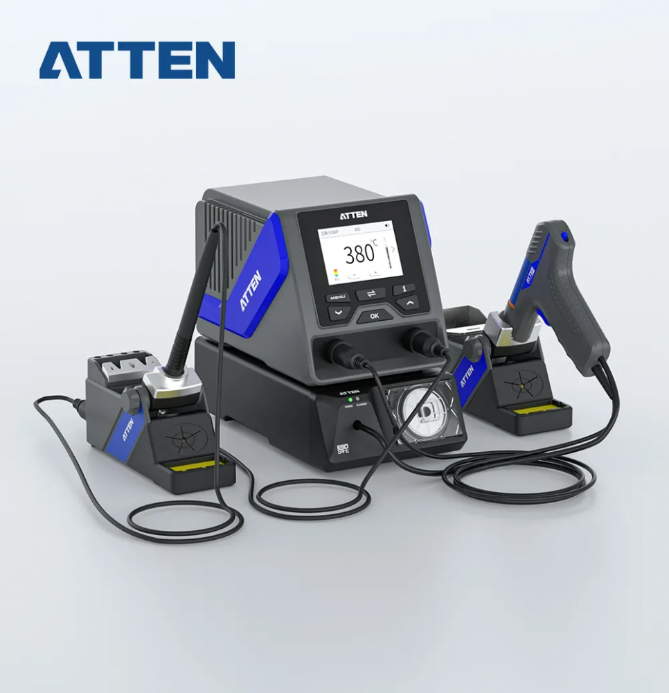 картинка Atten GT-5200P ESD (200 Вт). Демонтажная паяльная станция являющийся официальным дистрибьютором в России 