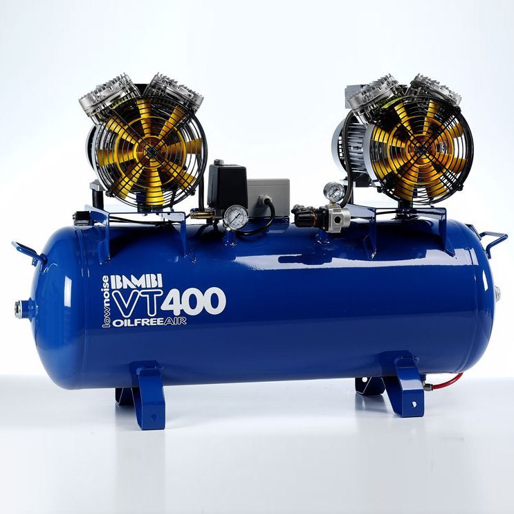 картинка BAMBI VT400. Компрессор безмасляный являющийся официальным дистрибьютором в России 