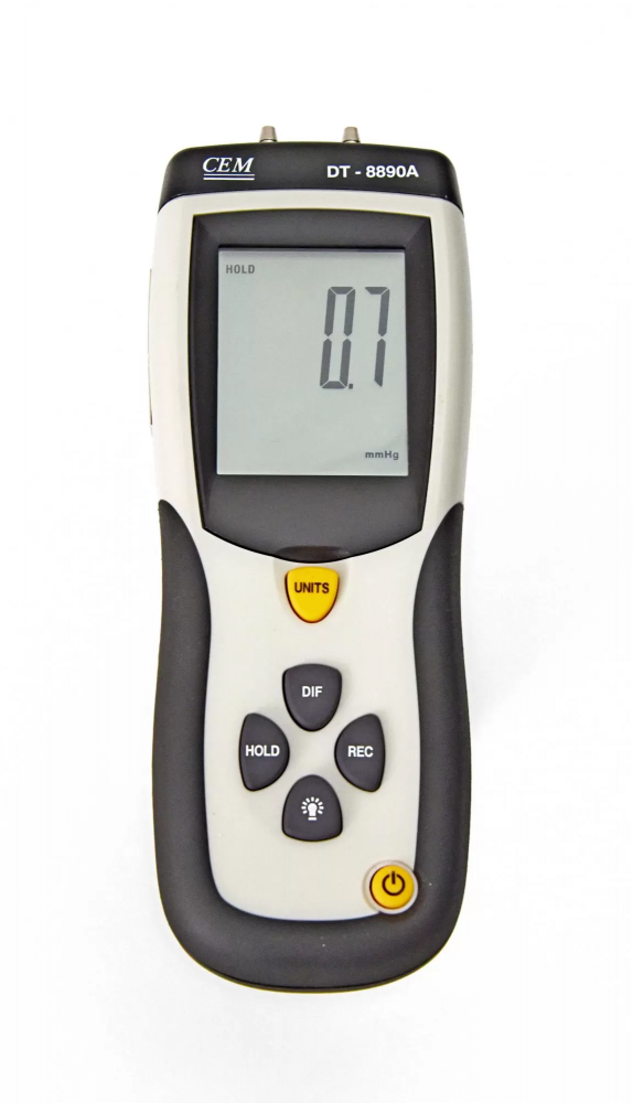 картинка CEM-Instruments DT-8890А. Дифференциальный манометр являющийся официальным дистрибьютором в России 