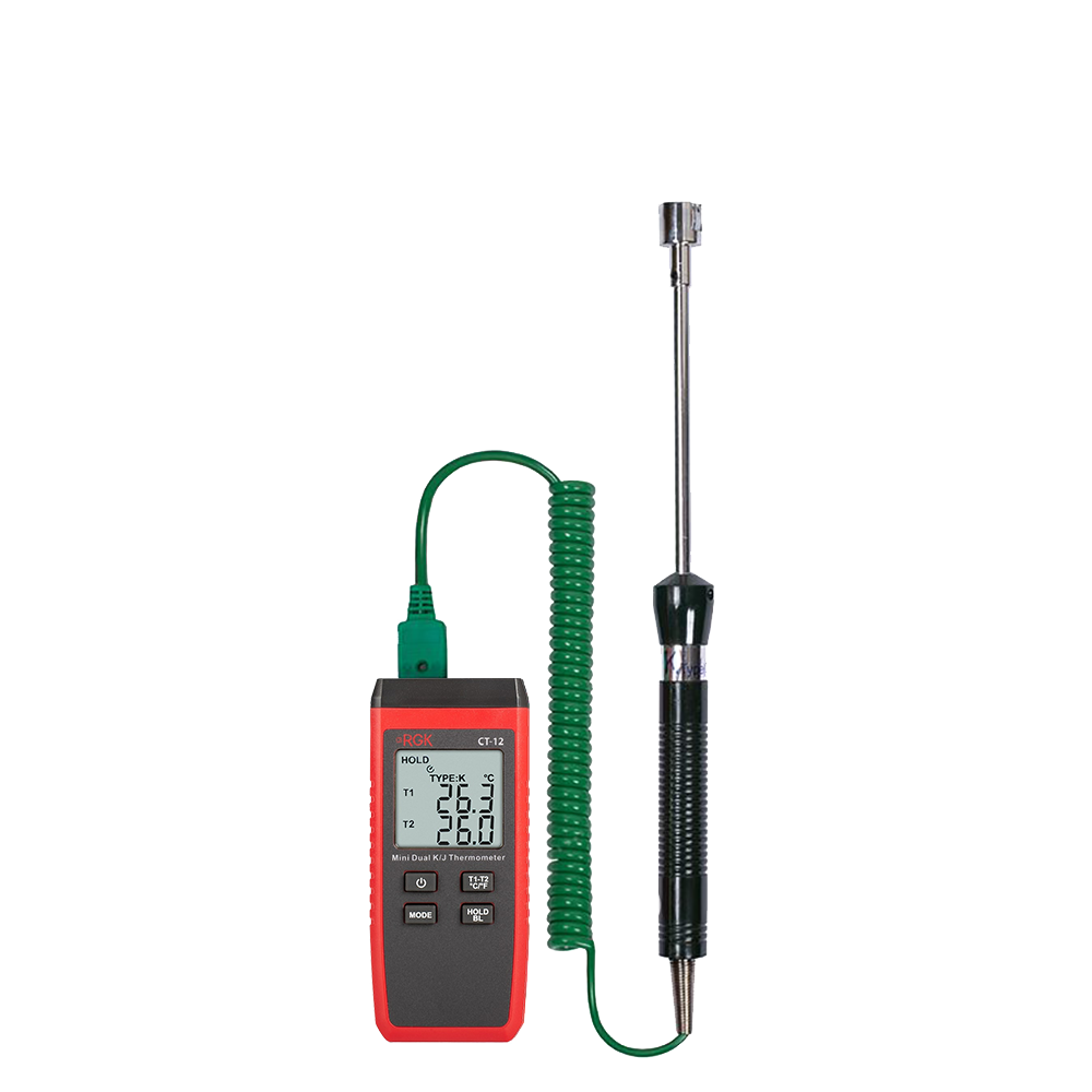 картинка RGK CT-12 (TR-10S). Термометр с поверхностным зондом TR-10S являющийся официальным дистрибьютором в России 
