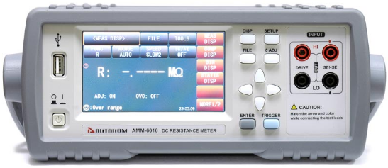 картинка АКТАКОМ АММ-6016. Микроомметр являющийся официальным дистрибьютором в России 