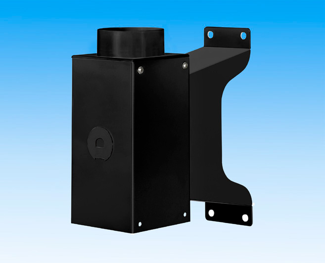 картинка Alsident 2-195-050. Крепление дымоприемника к стене 50-63-75 мм являющийся официальным дистрибьютором в России 