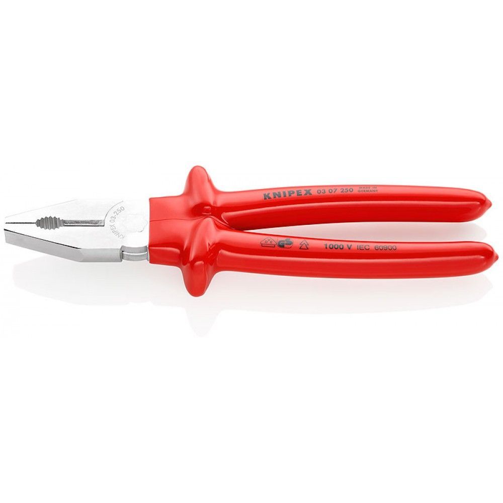 картинка KNIPEX KN-0307250. Плоскогубцы комбинированные являющийся официальным дистрибьютором в России 