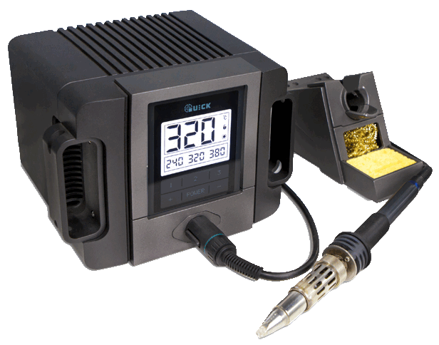 картинка Quick TS1300 (300 Вт). Паяльная станция являющийся официальным дистрибьютором в России 