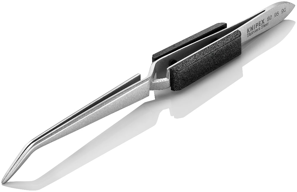 картинка KNIPEX KN-929590. Пинцет крестовидный прецизионный являющийся официальным дистрибьютором в России 