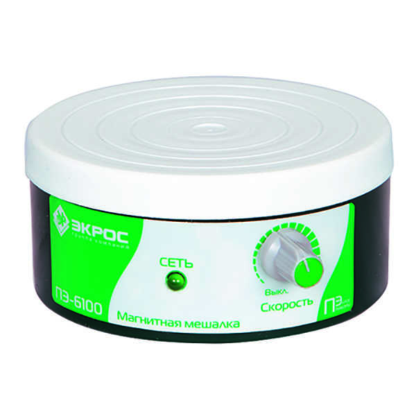 картинка Экрос 6100 (ПЭ-6100). Магнитная мешалка являющийся официальным дистрибьютором в России 