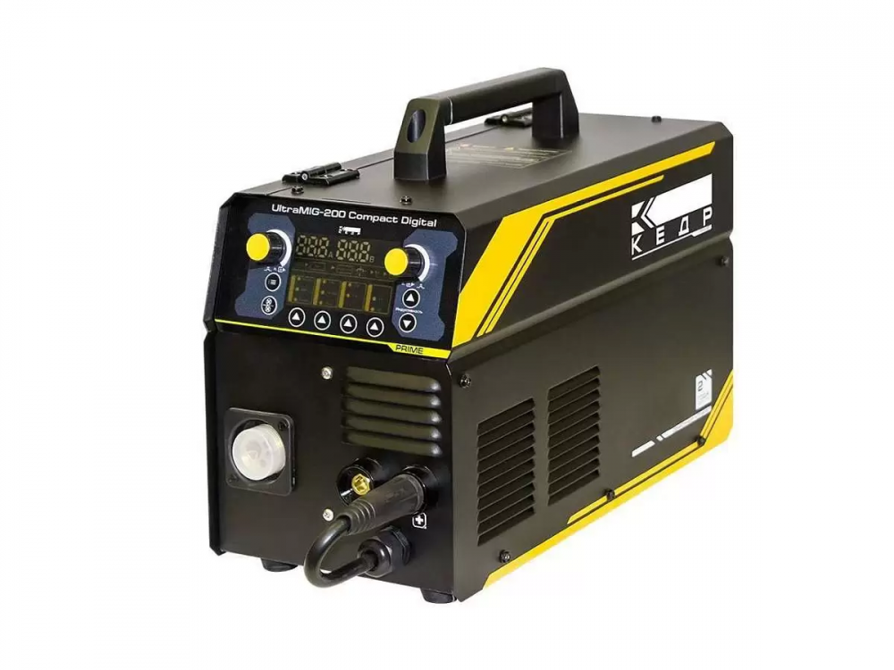 картинка КЕДР UltraMIG-200 Compact Digital (220В, 30-200А). Сварочный полуавтомат являющийся официальным дистрибьютором в России 