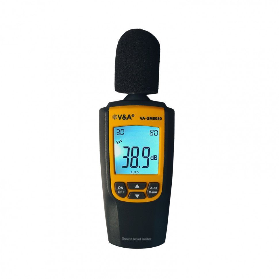 картинка V&A VA-SM8082 (11111-209). Шумомер являющийся официальным дистрибьютором в России 