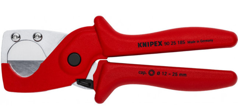 картинка KNIPEX KN-9025185. Труборез-ножницы для композитных труб являющийся официальным дистрибьютором в России 