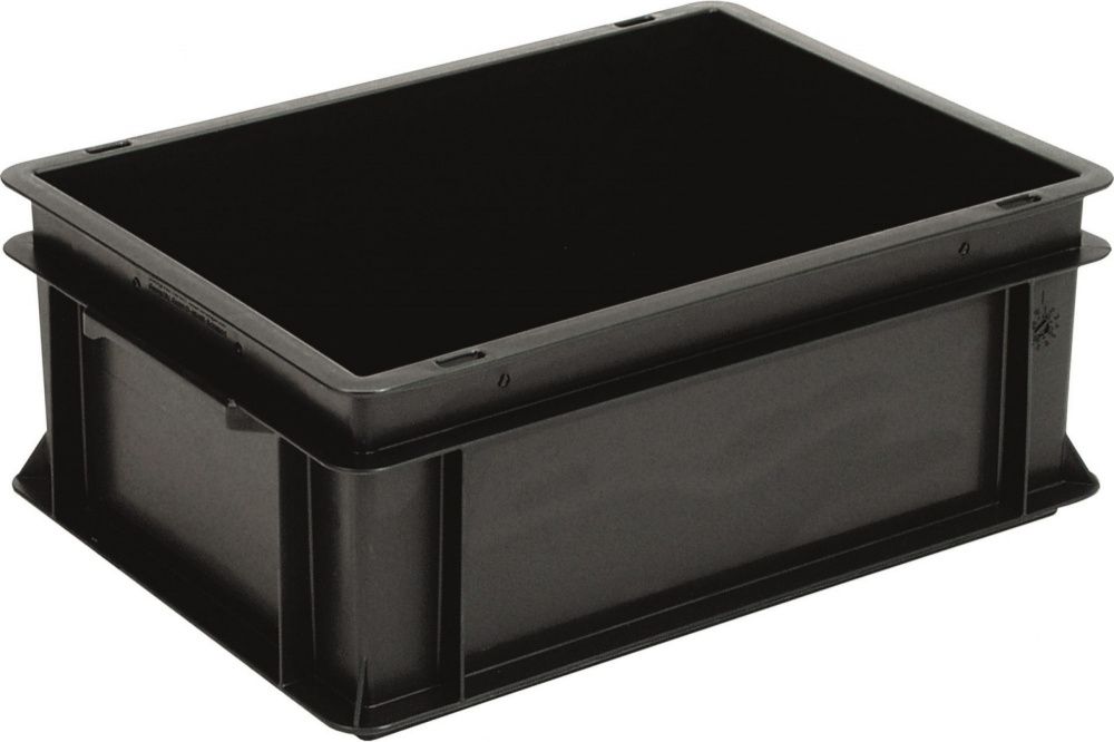 картинка NovaTor 3-212-0 EL. Плоскодонные ESD контейнеры RAKO являющийся официальным дистрибьютором в России 