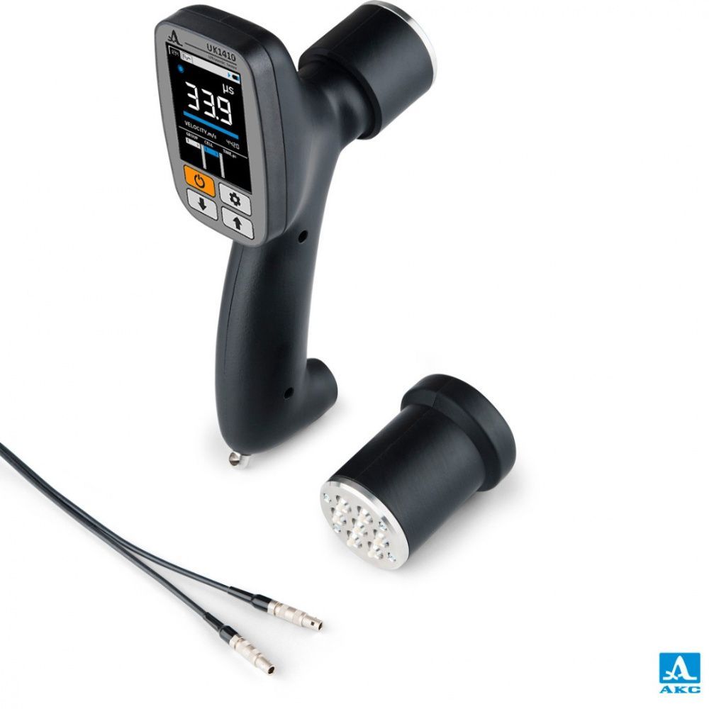 картинка АКС UK1410 (1024). Ультразвуковой тестер для бетона в базовой комплектации являющийся официальным дистрибьютором в России 