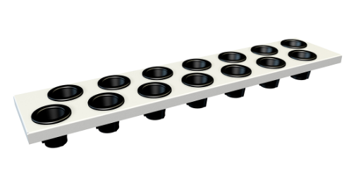 картинка ПРАКТИК SK-40. Полка для тележки HARD являющийся официальным дистрибьютором в России 