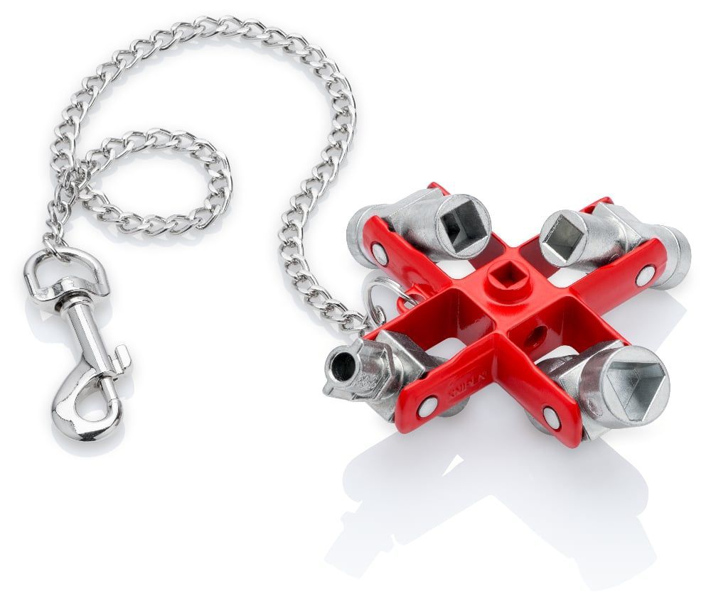 картинка KNIPEX KN-001106. Ключ для электрошкафов являющийся официальным дистрибьютором в России 