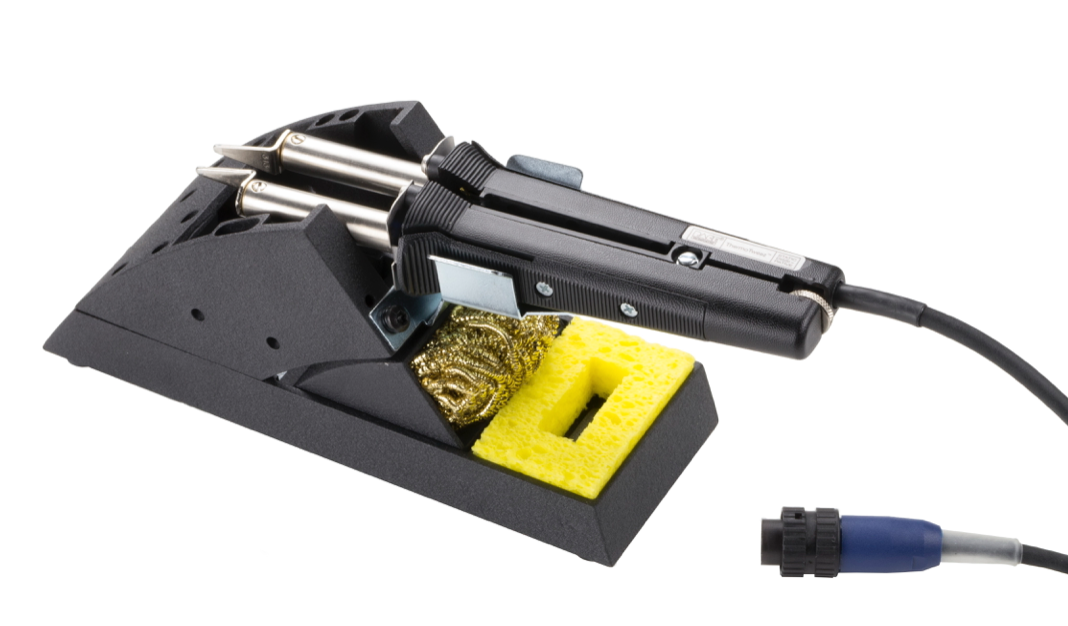 картинка PACE TT-65 (6993-0268). Термопинцет с подставкой и наконечником (синий разъём) являющийся официальным дистрибьютором в России 