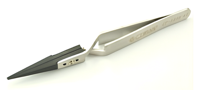 картинка CT Brand CT-123H. Пинцет крестовидный антистатический являющийся официальным дистрибьютором в России 