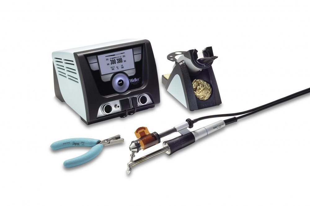 картинка Weller WXD 2010 (200–255 Вт). Двухканальная паяльная станция являющийся официальным дистрибьютором в России 
