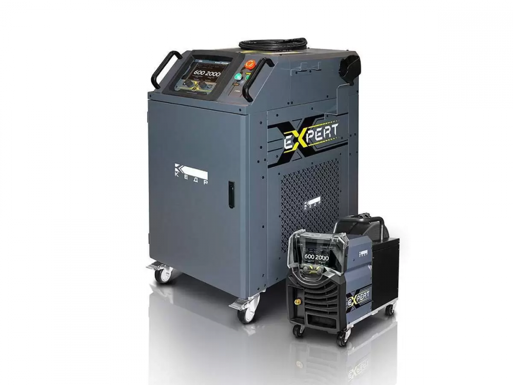 картинка КЕДР iLaser-2000W EXPERT. Аппарат для ручной лазерной сварки и резки являющийся официальным дистрибьютором в России 