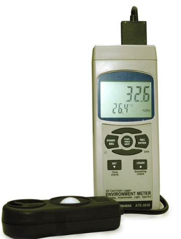 картинка АКТАКОМ АТЕ-9538. Универсальный измеритель-регистратор 4 в 1 являющийся официальным дистрибьютором в России 