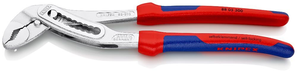 картинка KNIPEX KN-8805300 / Alligator. Клещи сантехнические (переставные-трубные) являющийся официальным дистрибьютором в России 