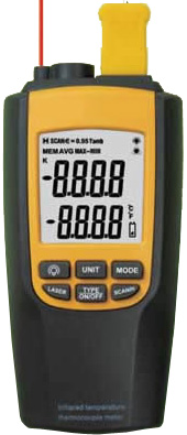 картинка АКТАКОМ АТТ-2590. Измеритель температуры являющийся официальным дистрибьютором в России 