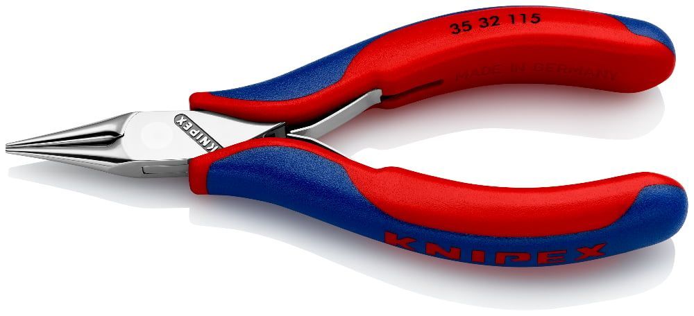 картинка KNIPEX KN-3532115. Круглогубцы захватные для электроники являющийся официальным дистрибьютором в России 