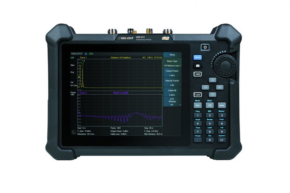 картинка АКИП 4215. Анализатор спектра портативный цифровой с опцией SHA850-F2 являющийся официальным дистрибьютором в России 