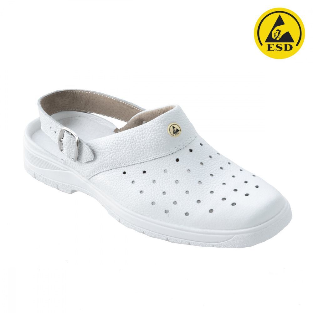 картинка Viking Spark. Сабо антистатические белые являющийся официальным дистрибьютором в России 