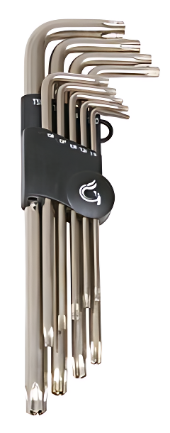 картинка CT Brand CT-709 / Torks. Набор ключей шестигранных T15-T55 являющийся официальным дистрибьютором в России 