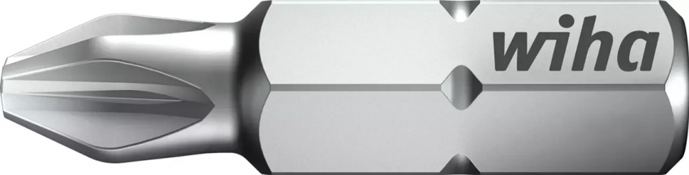 картинка WIHA 05300 / Standard. Бита крестовая Pozidriv (PZ0×25) серия 7012 Z являющийся официальным дистрибьютором в России 