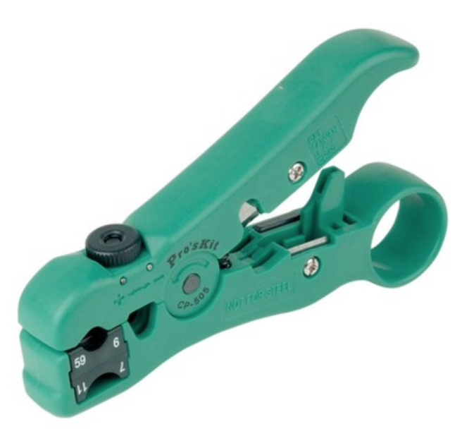 картинка ProsKit CP-505. Компактный универсальный стриппер являющийся официальным дистрибьютором в России 