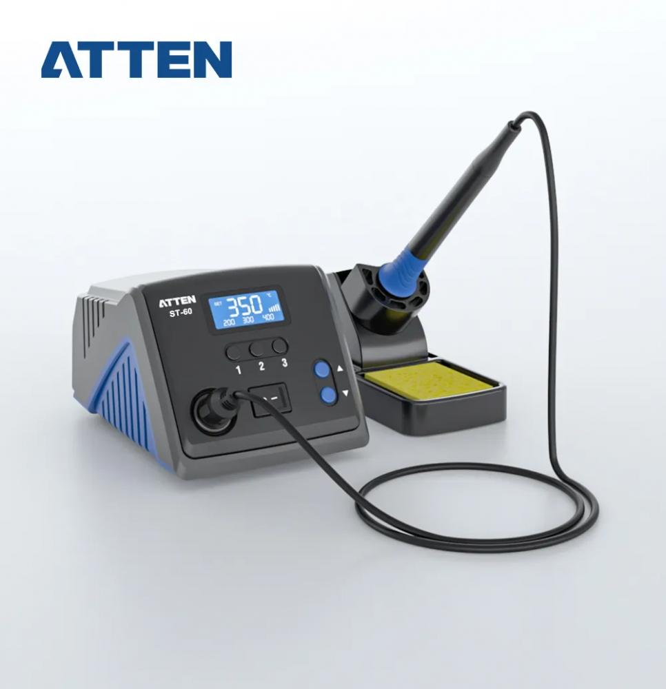картинка Atten ST-60 (60 Вт). Паяльная станция являющийся официальным дистрибьютором в России 