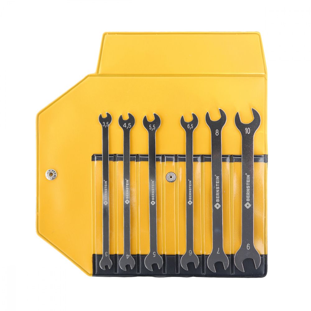 картинка Bernstein B6-750. Набор рожковых гаечных ключей в футляре являющийся официальным дистрибьютором в России 