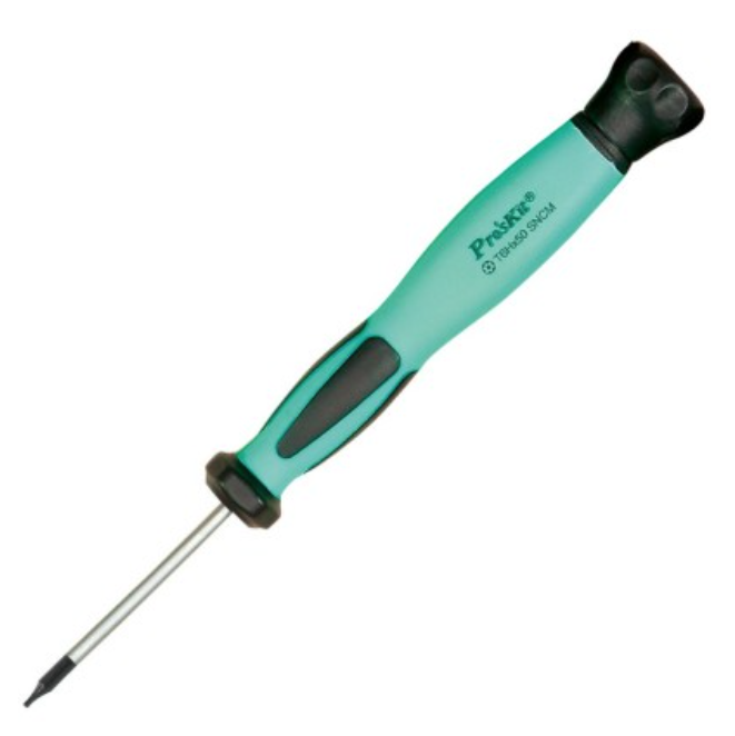 картинка ProsKit SD-083-T6H. Отвертка звездообразная (Torx) антистатическая являющийся официальным дистрибьютором в России 