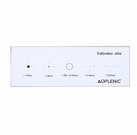 картинка Микромед. Калибровочный слайд X/Y являющийся официальным дистрибьютором в России 
