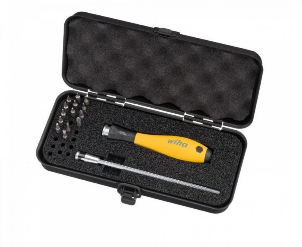 картинка WIHA 33503 / SYSTEM 4. Набор бит серия 7000 EB16 ESD являющийся официальным дистрибьютором в России 