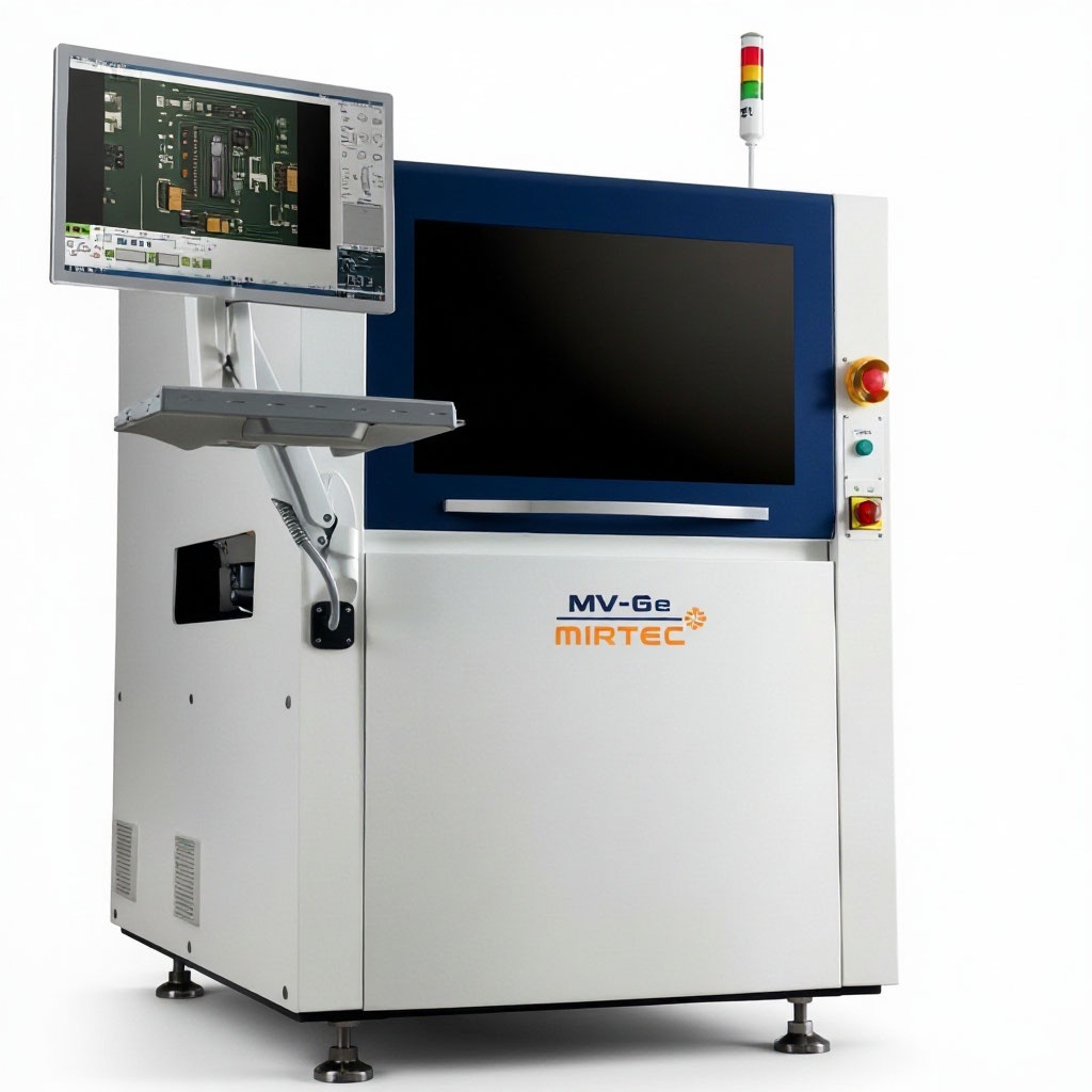картинка Mirtec MV-6e. Автоматическая оптическая 2D инспекция качества пайки являющийся официальным дистрибьютором в России 