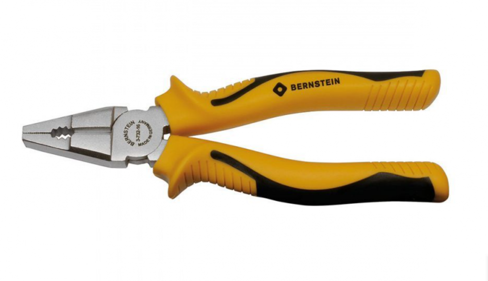 картинка Bernstein B3-732-16. Плоскогубцы универсальные ESD TECHNICline 170 мм являющийся официальным дистрибьютором в России 