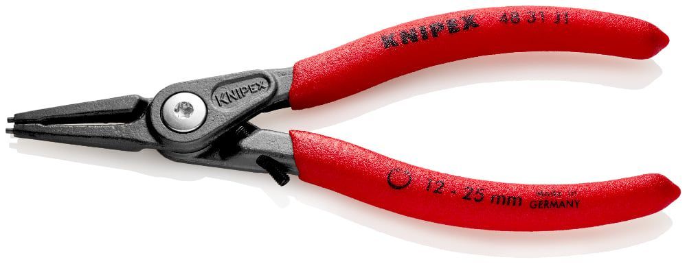 картинка KNIPEX KN-4831J1. Прецизионные щипцы для внутренних стопорных колец являющийся официальным дистрибьютором в России 