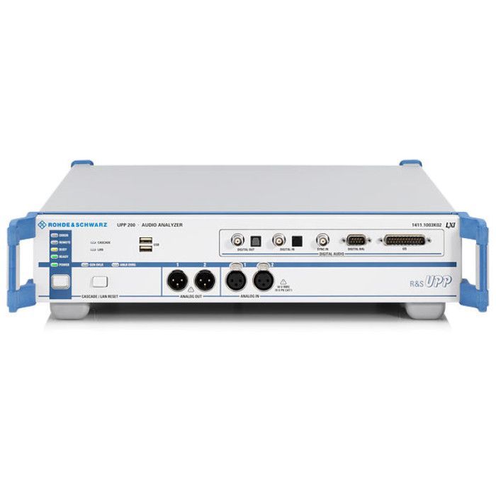 картинка R&S UPP200. Аудиоанализатор аналоговый являющийся официальным дистрибьютором в России 